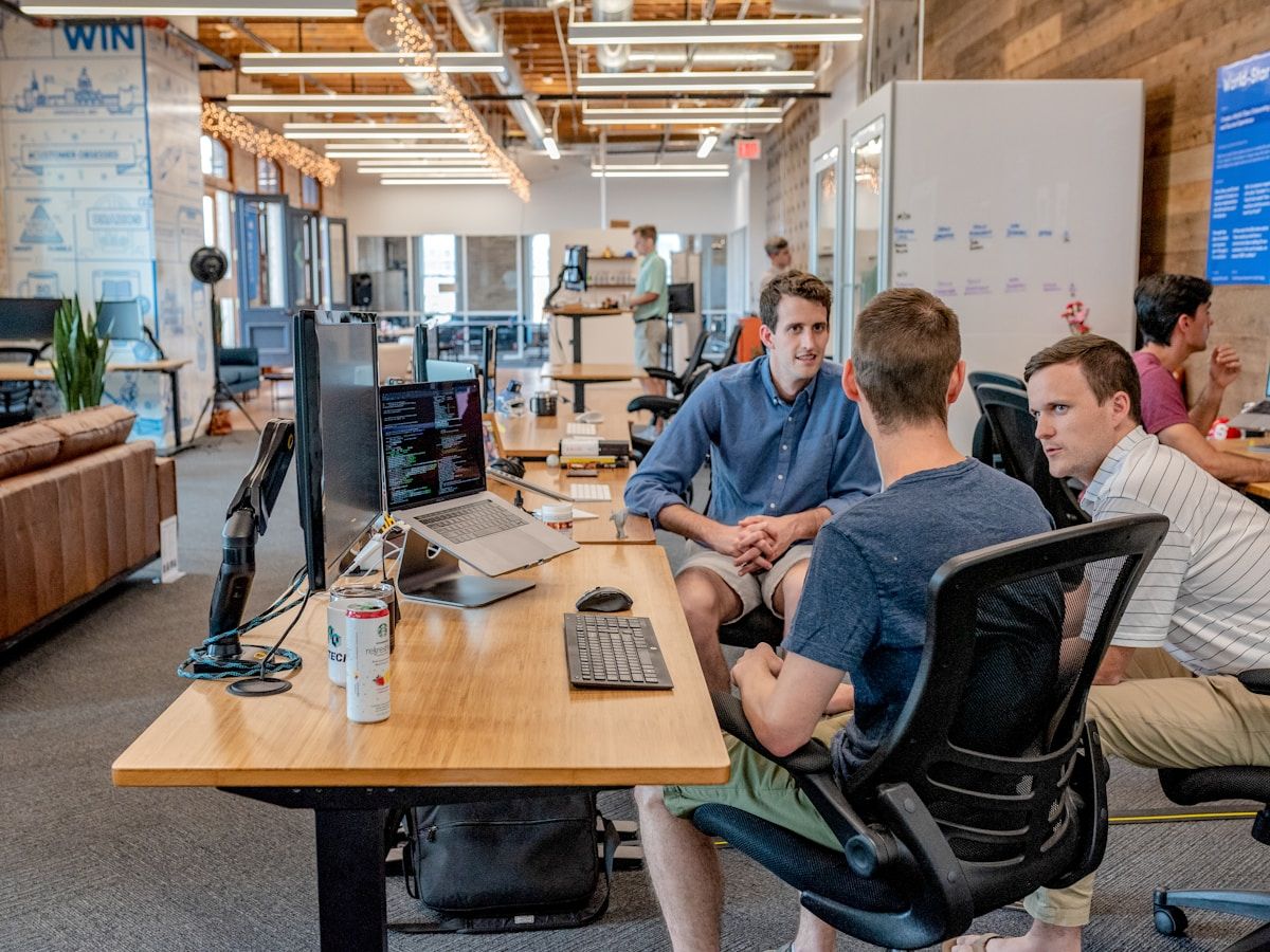 Startup and enterprise team planning custom software product roadmap